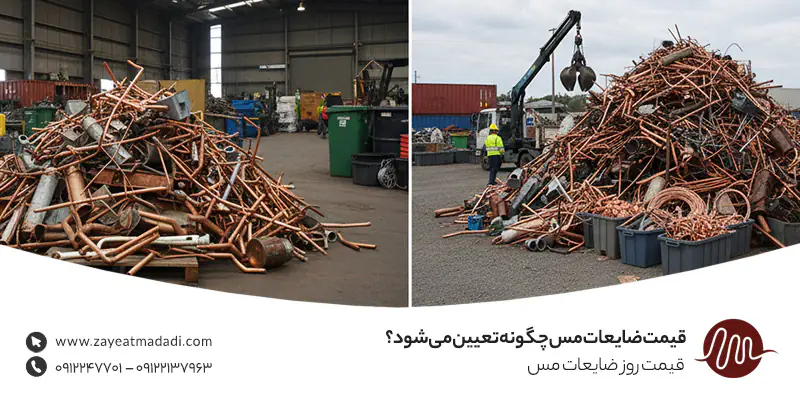 قیمت ضایعات مس امروز چگونه تعیین می‌شود؟
