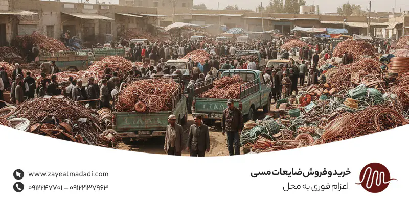 خرید و فروش ضایعات مسی