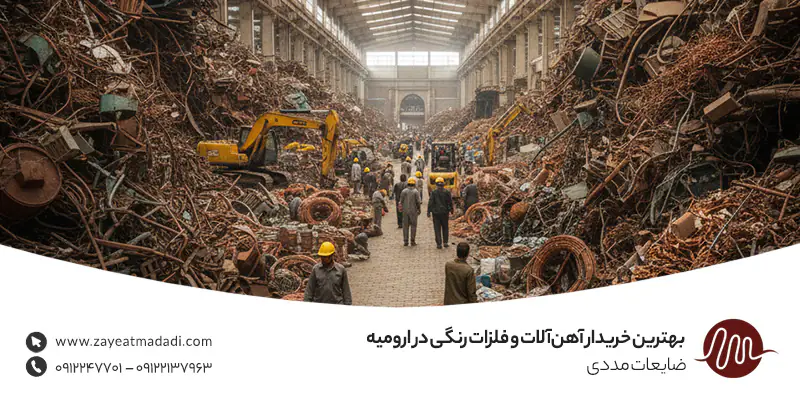 بهترین خریدار آهن‌آلات و فلزات رنگی در ارومیه